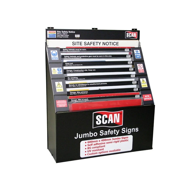 Scan Signs Display - 36 Large Signs - MKIT61TB