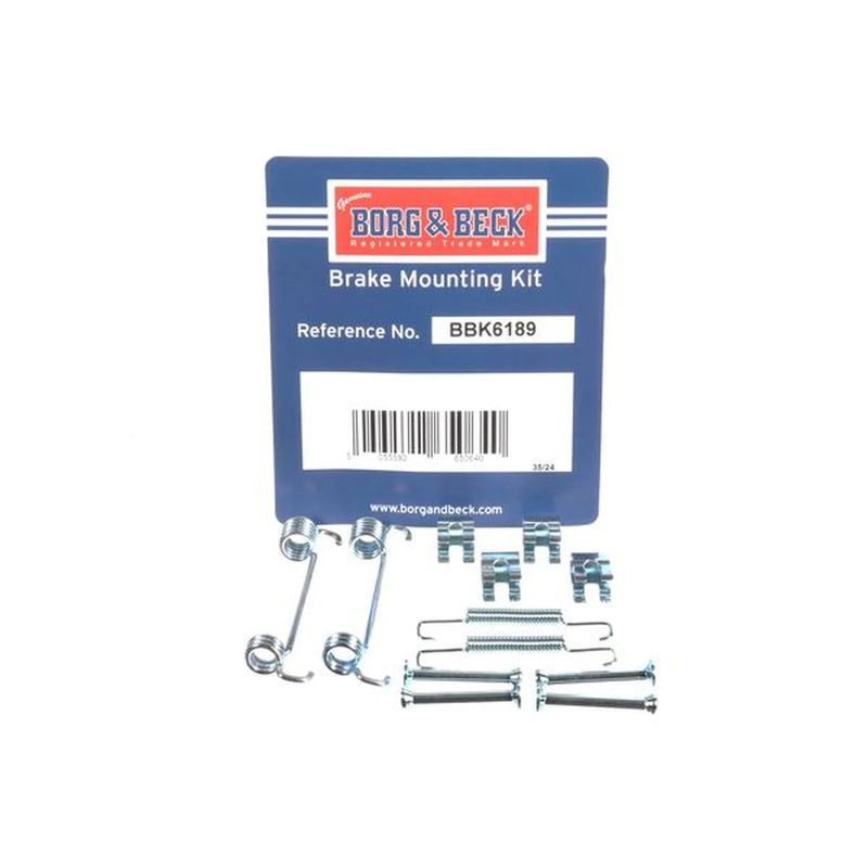 Borg & Beck Parking Brake Shoe Accessory Kit Rear BBK6189