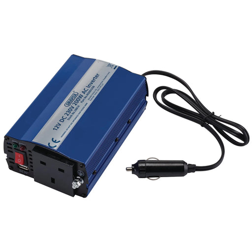Draper 12V DC-AC Inverter 200W with USB Port