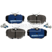 Borg & Beck 4 x Rear Brake Pad Set BBP1507