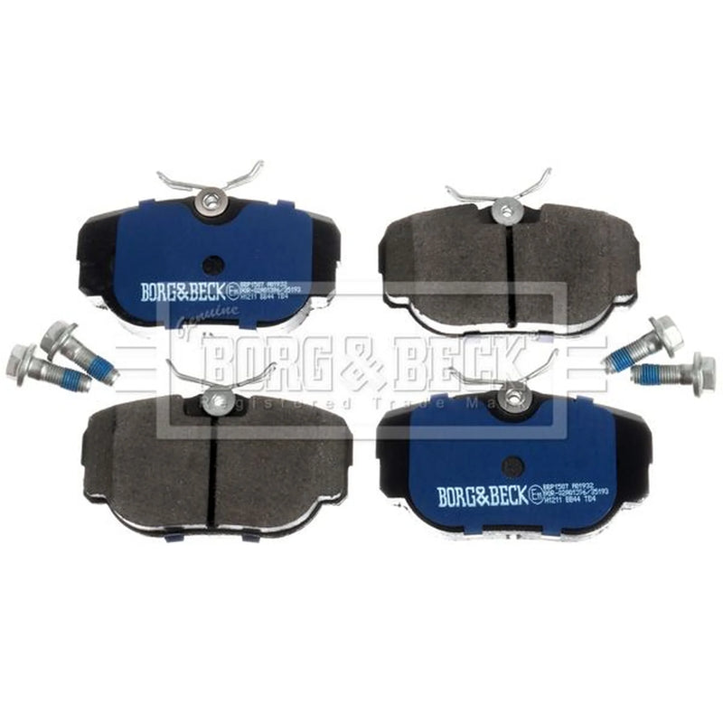 Borg & Beck 4 x Rear Brake Pad Set BBP1507
