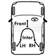 First Line Handbrake Cable Left Rear FKB2869