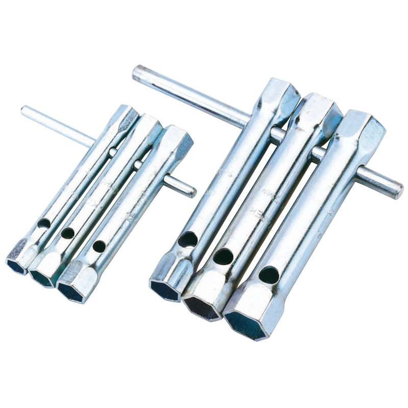 Draper Tubular Box Spanner Set 6 Piece Carbon Steel