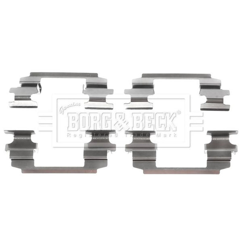 Borg & Beck Brake Pad Accessory Fitting Kit Front BBK1282