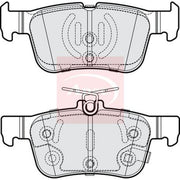 Apec Rear Brake Pad Set PAD2284