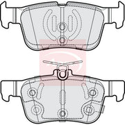 Apec Rear Brake Pad Set PAD2284