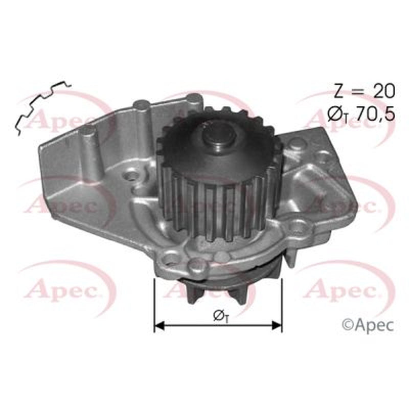 Apec Engine Cooling Water Pump AWP1136