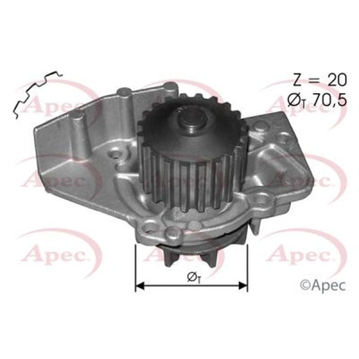 Apec Engine Cooling Water Pump AWP1136