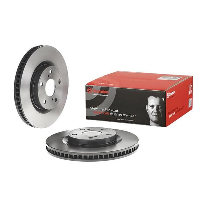 Brembo 2 x Internally Vented Front Brake Discs 09.A417.11