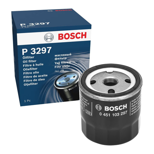 Genuine Bosch Car Oil Filter P3297 Fits Vauxhall Astra Td - 1.7 - 94-98 04511032 Bosch  - Town Parts