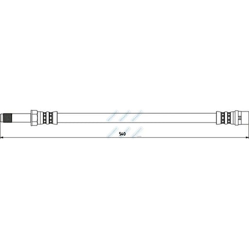 Apec Brake Hydraulic Hose Line Front BHO4164