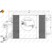 NRF Air Conditioning Condenser 35199