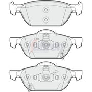 Fahren Front Brake Pad Set FBP3255