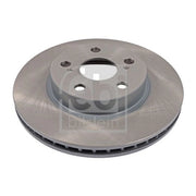 Febi 2 x Internally Vented Front Brake Discs 108496
