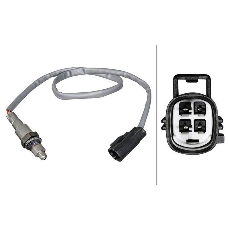 Hella O2 Lambda Oxygen Sensor Right Front 6PA 358 221-221