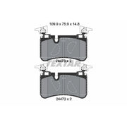 Textar Rear Brake Pad Set 2447301