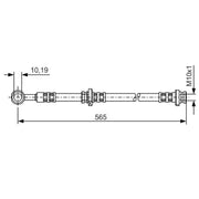 Bosch Brake Hydraulic Hose Line Rear Left 1 987 476 133