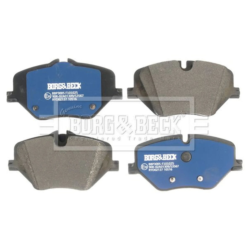 Borg & Beck 4 x Front Brake Pad Set BBP3005