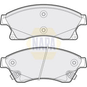NAPA Front Brake Pad Set NBP1297