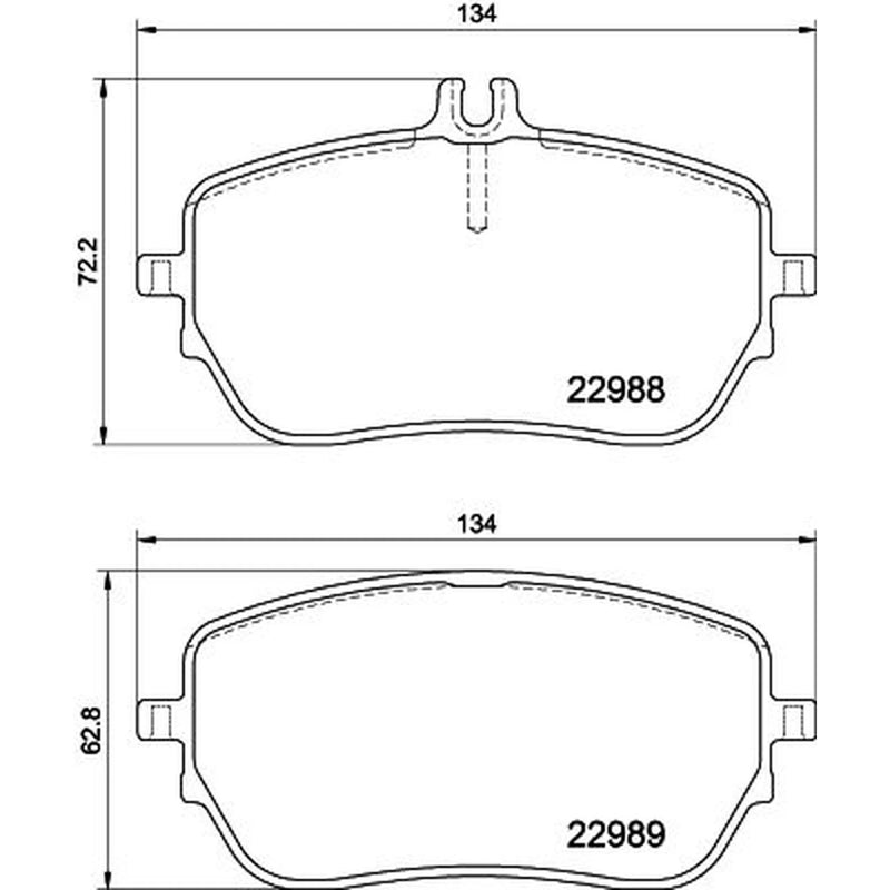 Mintex Front Brake Pad Set MDB4111