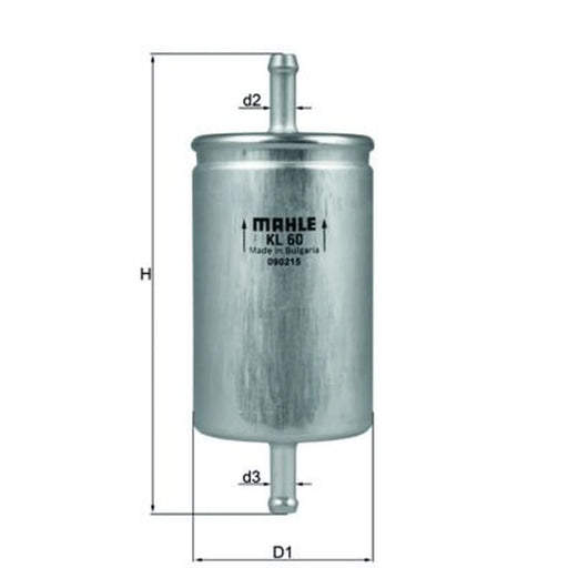 Mahle Fuel Filter Element KL 60