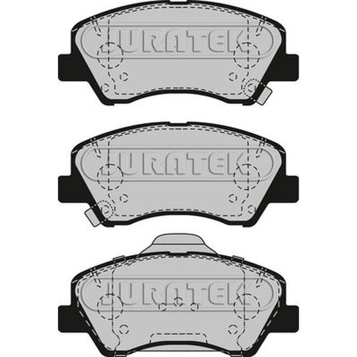Juratek Front Brake Pad Set JCP8272