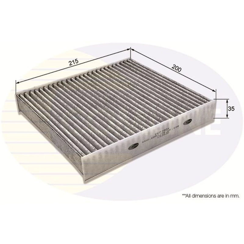 Comline Cabin Air Filter (Pollen Filter) EKF380A