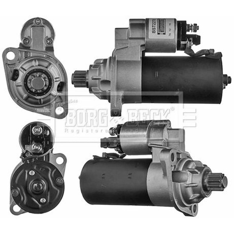 Borg & Beck Starter Motor 12V 2kW 11 Teeth BST2278