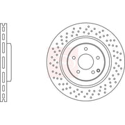 Apec 2 x Vented Front Brake Discs DSK3638
