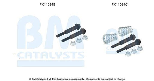BM Catalysts FK11094A Soot/Particulate Filter Mounting Kit Fits Jeep Commander BM - Town Parts