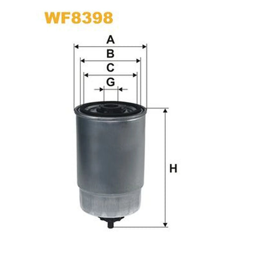 WIX Fuel Filter Element WF8398
