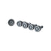 SAS M12x1.5 Premium Locking Wheel Bolts – 4 Pack (Spherical Seat Bolts for Alloys) SAS  - Town Parts