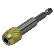 Faithfull Magnetic Stainless Steel Quick-Release Bit Holder - FAISBMBHUNIV