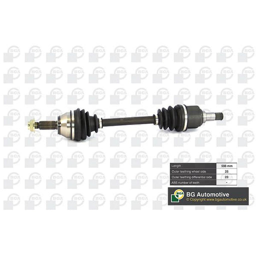 BGA CV Drive Shaft Driveshaft Front Left DS2314L