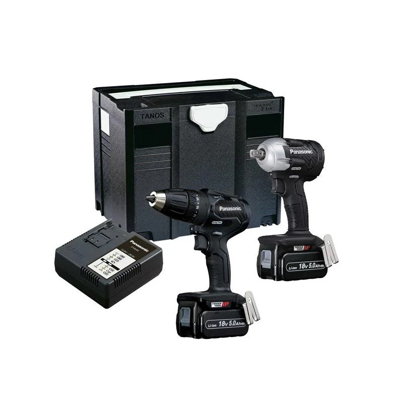Panasonic EYC242LJ2G31 Twin Pack 18V 2 x 5.0Ah Li-ion - EYC242LJ2G31
