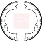 Apec Parking Brake Shoe Set SHU760