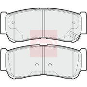 Apec Rear Brake Pad Set PAD1568