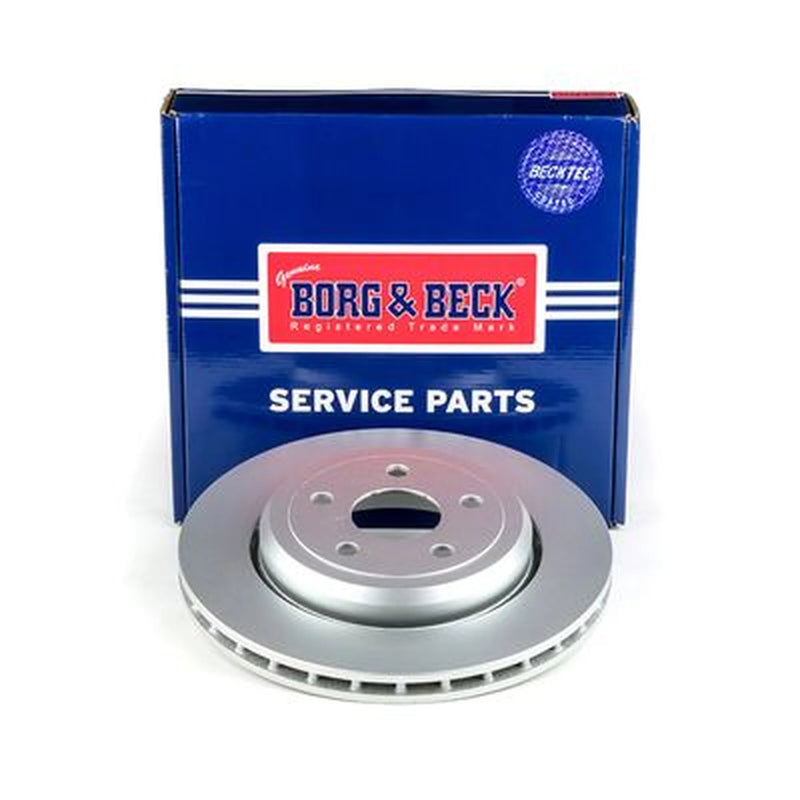 Borg & Beck 2 x Vented Rear Brake Discs BBD6140S