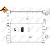 NRF Engine Radiator 53635