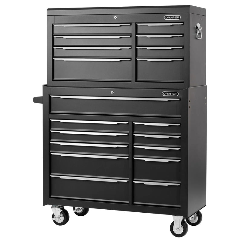 Draper Combined Roller Cabinet and Tool Chest, 19 Drawer