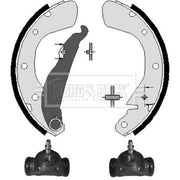 Borg & Beck Brake Shoe Set Axle Kit BBS1022K