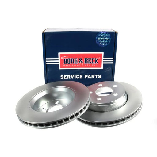 Borg & Beck 2 x Vented Front Brake Discs BBD4768