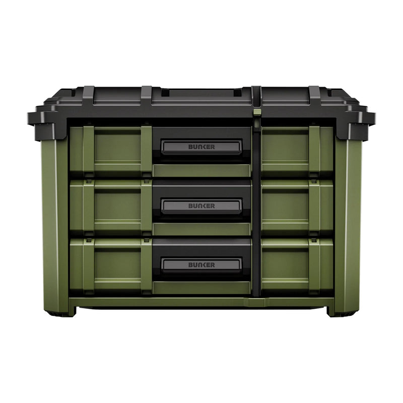 Bunker Load-Up Stacking Tool Box 570mm with 3 Drawers