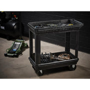 Bunker Load-Up 2-Tier Tool Trolley B600-2TC - Durable & Lightweight