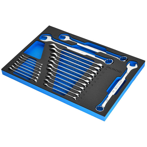 Bunker Open End Spanner Set 21 Piece EVA Foam Inlay