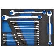 Bunker Open End Spanner Set 21 Piece EVA Foam Inlay