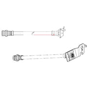 Apec Brake Hydraulic Hose Line Rear Right HOS4530