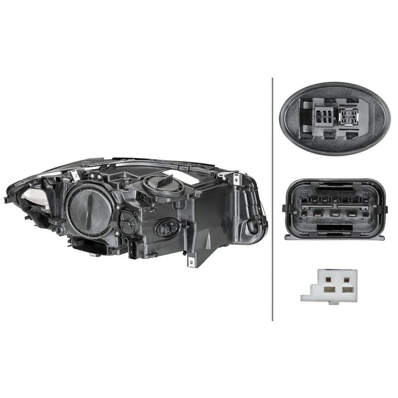 Hella Headlight Headlamp D1S/H7 Left 1ZS 010 131-611