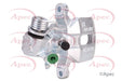 APEC RCA128 Brake Caliper Rear Right Solid For Nissin System Fits Honda Civic Apec - Town Parts