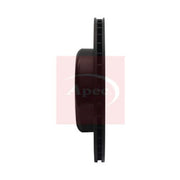 Apec 2 x Vented Rear Brake Discs DSK3253